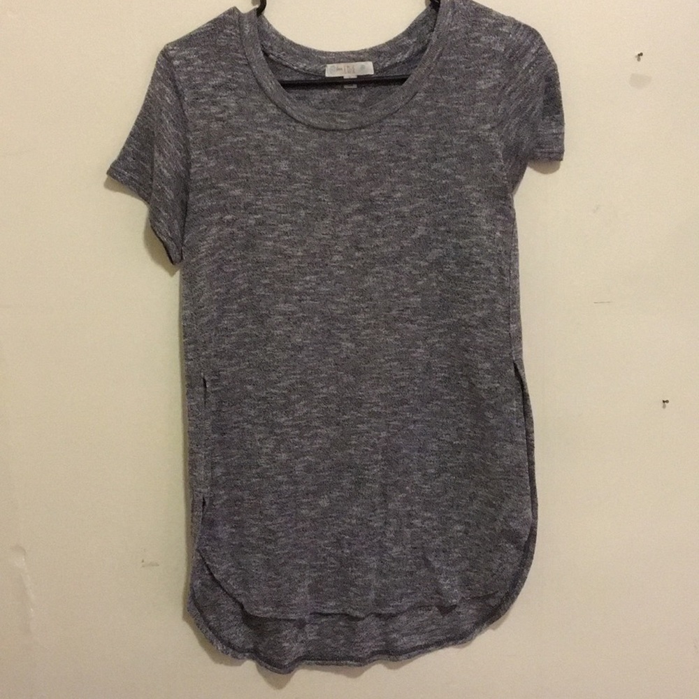 Grey long blouse